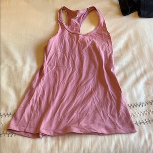 Pink Racerback Tank Top